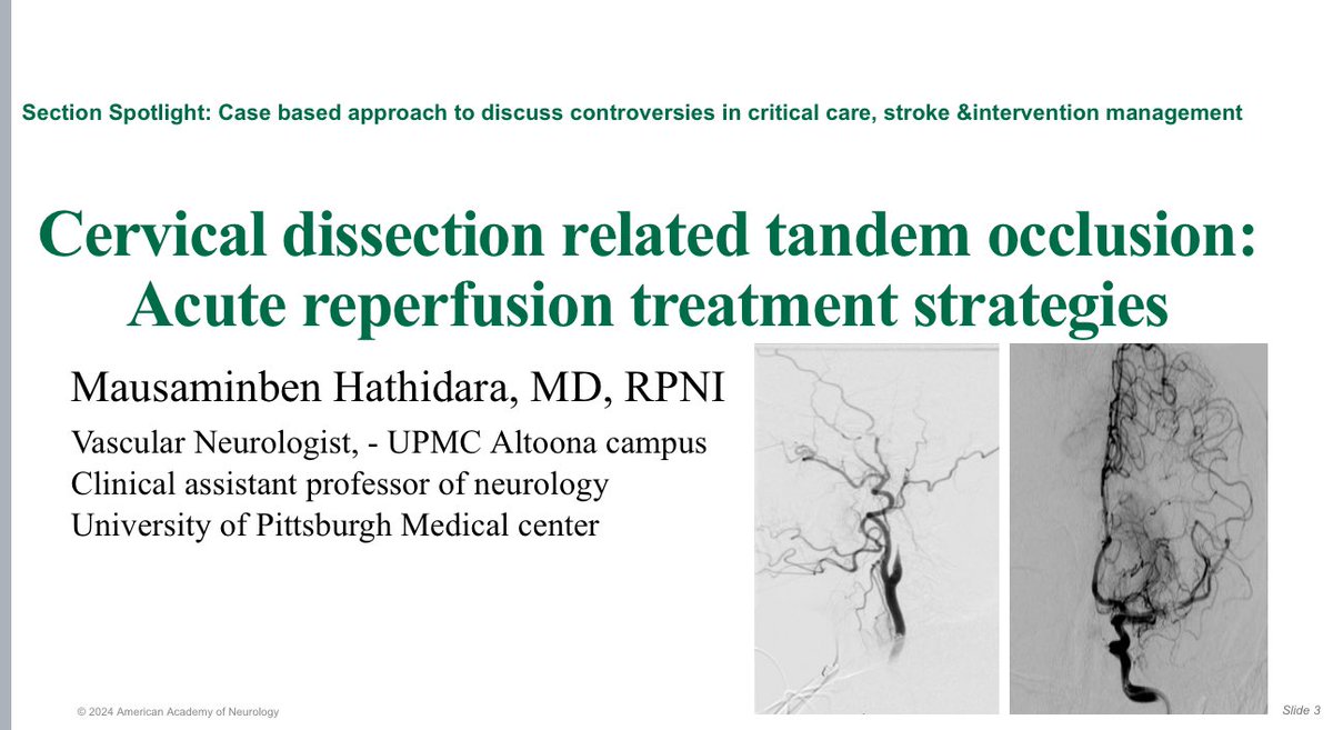 Mausamin Hathidara (@mausameen) on Twitter photo Come join us on 17th Wed <a href="/8/">.</a>:00 am to discuss cases highlighting controversial management for cerebrovascular diseases:
AAN 2024 Section spotlight session!
Details👇🏽
<a href="/AANmember/">American Academy of Neurology</a> <a href="/PittStroke/">UPittStroke</a> <a href="/PittNeurology/">Pitt Neurology</a> <a href="/StrokeMiami/">UMiamiStroke</a> <a href="/aartisarwal/">Aarti Sarwal, FNCS, FAAN, FCCM, RPNI, Professor</a> <a href="/DineshJillella/">Dinesh Jillella, MD</a> <a href="/senelson13/">Sarah Nelson, MD, MPH, FAAN, FNCS</a> <a href="/DanielVelaMD/">Daniel Vela-Duarte, MD</a> Come join us on 17th Wed <a href="/8/">.</a>:00 am to discuss cases highlighting controversial management for cerebrovascular diseases:
AAN 2024 Section spotlight session!
Details👇🏽
<a href="/AANmember/">American Academy of Neurology</a> <a href="/PittStroke/">UPittStroke</a> <a href="/PittNeurology/">Pitt Neurology</a> <a href="/StrokeMiami/">UMiamiStroke</a> <a href="/aartisarwal/">Aarti Sarwal, FNCS, FAAN, FCCM, RPNI, Professor</a> <a href="/DineshJillella/">Dinesh Jillella, MD</a> <a href="/senelson13/">Sarah Nelson, MD, MPH, FAAN, FNCS</a> <a href="/DanielVelaMD/">Daniel Vela-Duarte, MD</a>