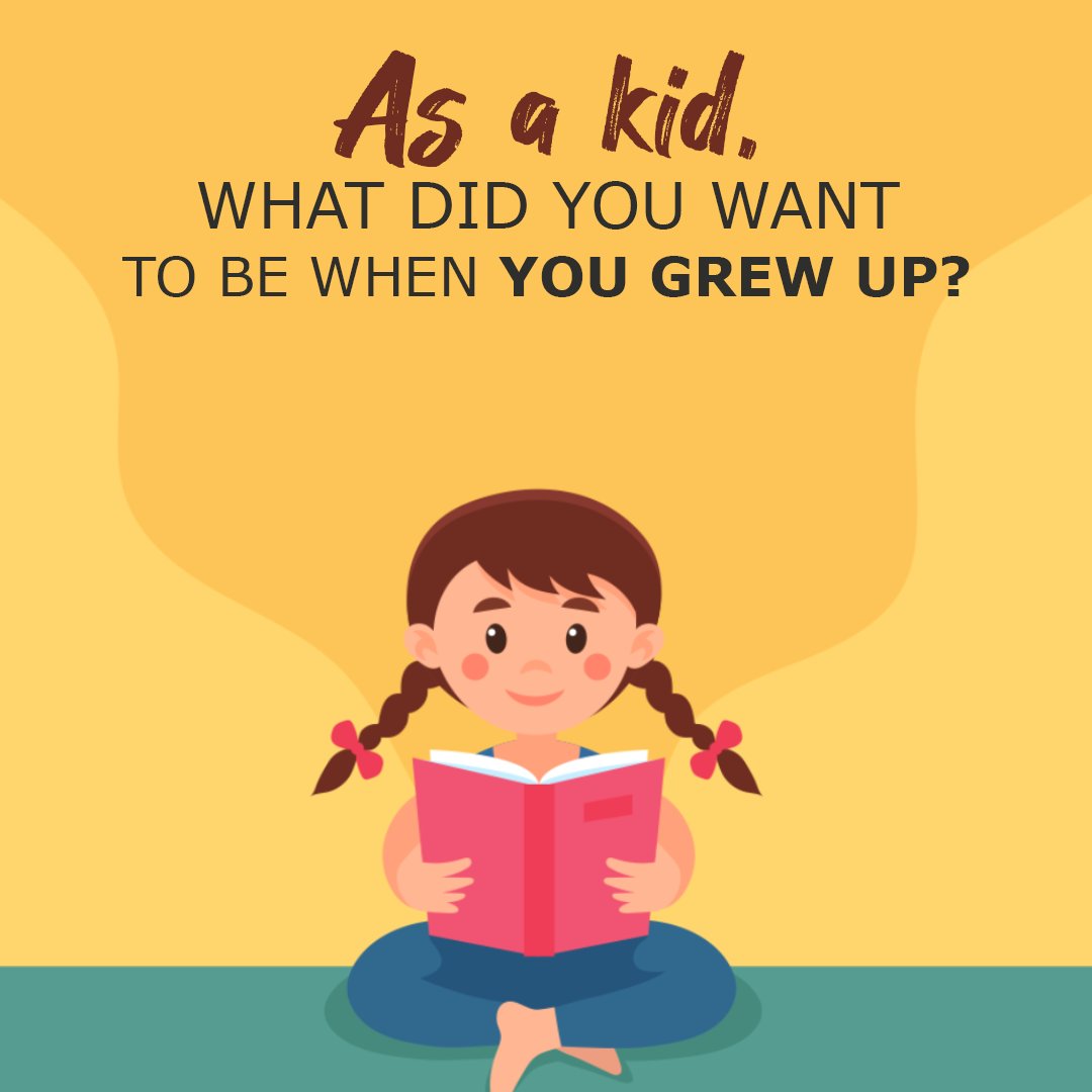 🌟 As a kid, did you ever dream about what you wanted to be when you grew up? Share your childhood aspirations with us! #ChildhoodDreams #FutureGoals #DreamBig 🚀