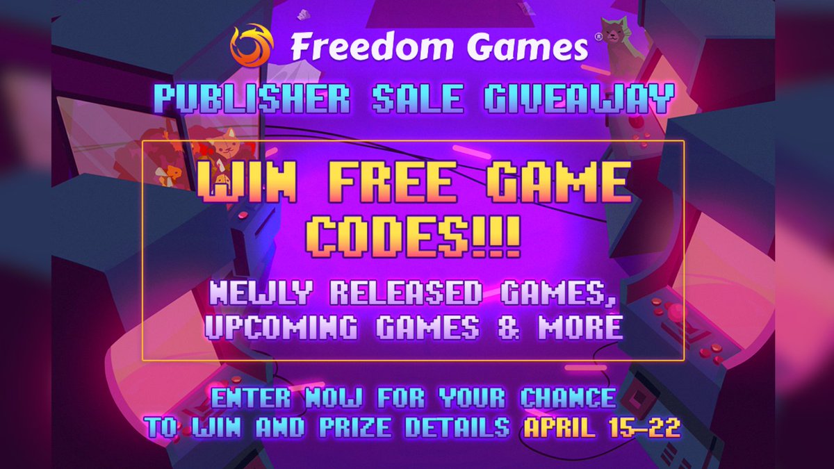 🎉 Contest time! 🎮 Want to score a fresh game that just launched in our Publisher Sale? 🧟Or dive into survival with @humanitzgame's update? 🍄 Maybe cozy up with Echoes of the Plum Grove by @UnwoundGames on launch day! See what's up for grabs & enter gleam.io/JpH4m/freedom-…