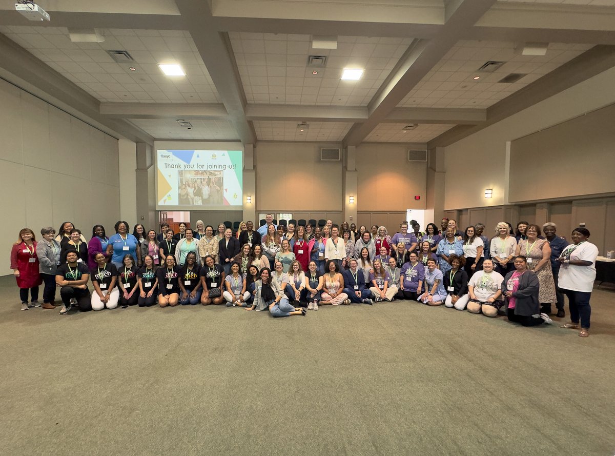 This weekend, Katie White, Center member & chair of the North Central Florida Chapter of FLAEYC, & her board hosted the Power of Connection Conference. Attendees engaged in lively discussions, gaining valuable tools & strategies to support young learners in our community.