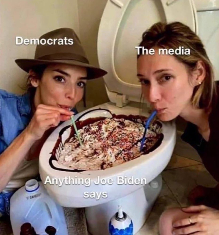 Democrats and the media gain nourishment from Biden’s lies. Yum.