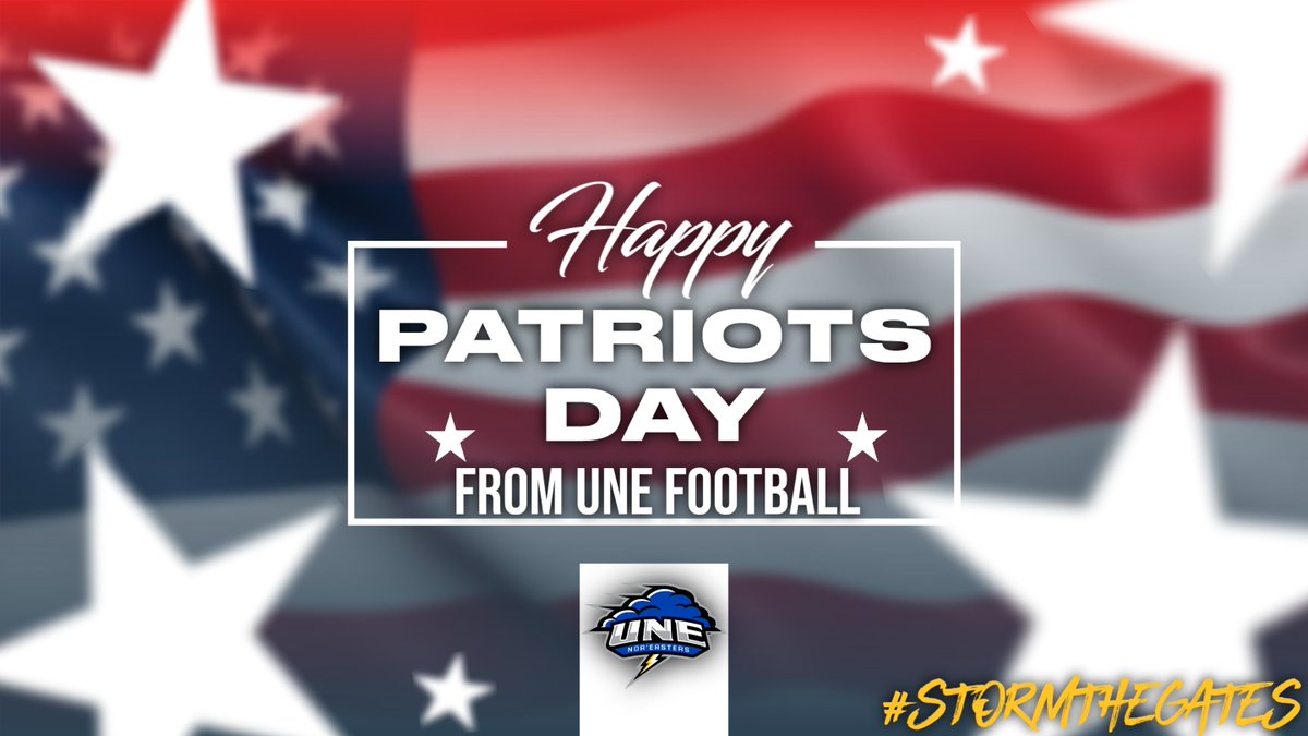 Happy Patriots Day to all! 🇺🇸🌩️🏈 #STG