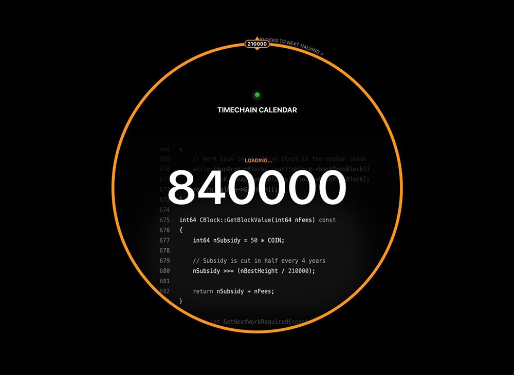 ‼️Something special is planned for block 840000! 🤝In collaboration with @bitcoinanatomy & @reelrichard a brief 60s video will play when the halving block hits! 🙏Refresh and verify you are on at least v0.3.78 (👀 bottom corner). Optimized for desktop & hi speed connection.