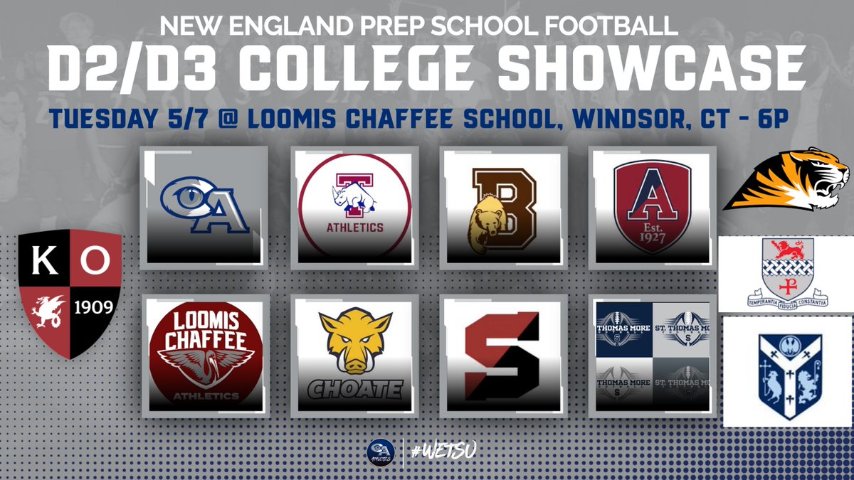 College Coaches - MARK THE DATE! @CRHFootball @AOF_Football @Coach_Wayne55 @TaftFootballCT @SATigerFootball @KENTct_FB @CburyFootball @LoomisFootball @Coach_Phelps11 @STMCT_Football @BatoryBrandon