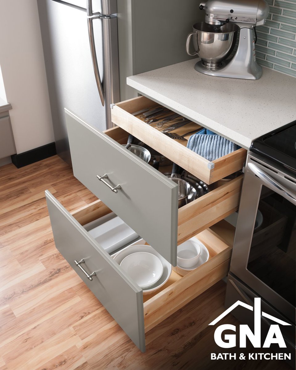 Transform Your Space with Schrock Cabinetry's Cabinet Organization Features! 🌟 #OrganizationGoals