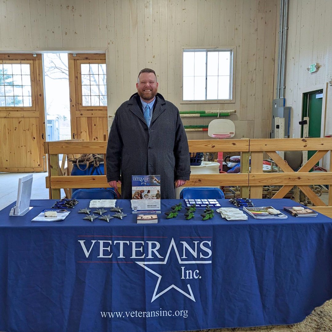 Big thanks to @strongwaterfarm for hosting the Veteran Resource Fair in Tewksbury! Sully Roberts, Veterans Inc.' Community Engagement Specialist was thrilled to join & connect with fellow Veteran agencies, all focused on supporting Veterans. #SupportingOurVeterans