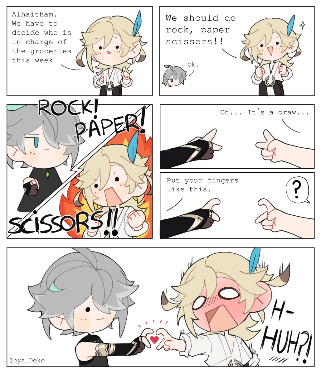 Rock paper scissors! 