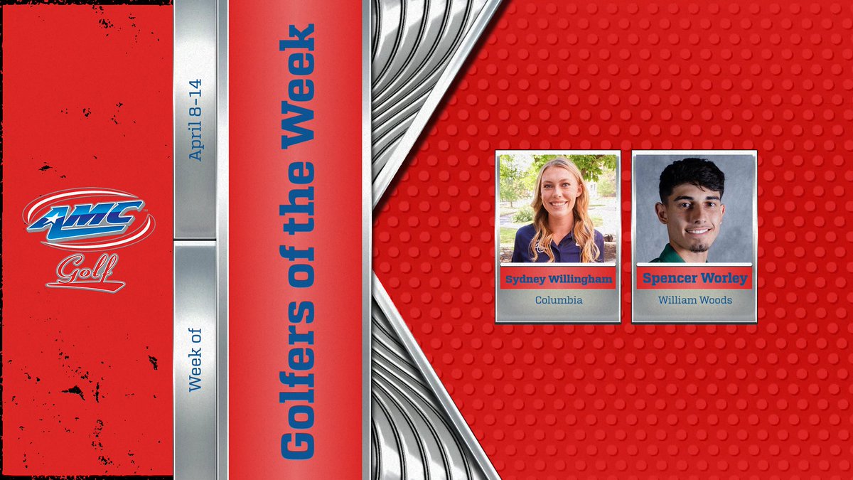 @AMCSports Golfers of the Week: Week 10 - @ColumbiaCougars Willingham (Women) and @wwuowls Worley (Men). #amcpow amcsportsonline.com/news/2024/4/15…