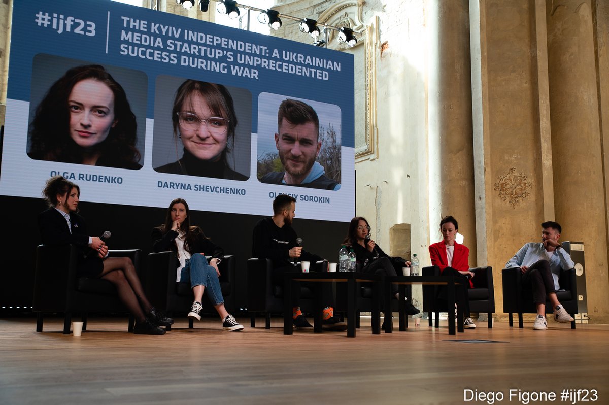 Will be traveling to the <a href="/journalismfest/">International Journalism Festival</a> this week along with a big delegation from <a href="/KyivIndependent/">The Kyiv Independent</a>. Our team members will join three panels as speakers, and we will host our own informal networking event. If you are planning to be there and would like to chat, please reach out