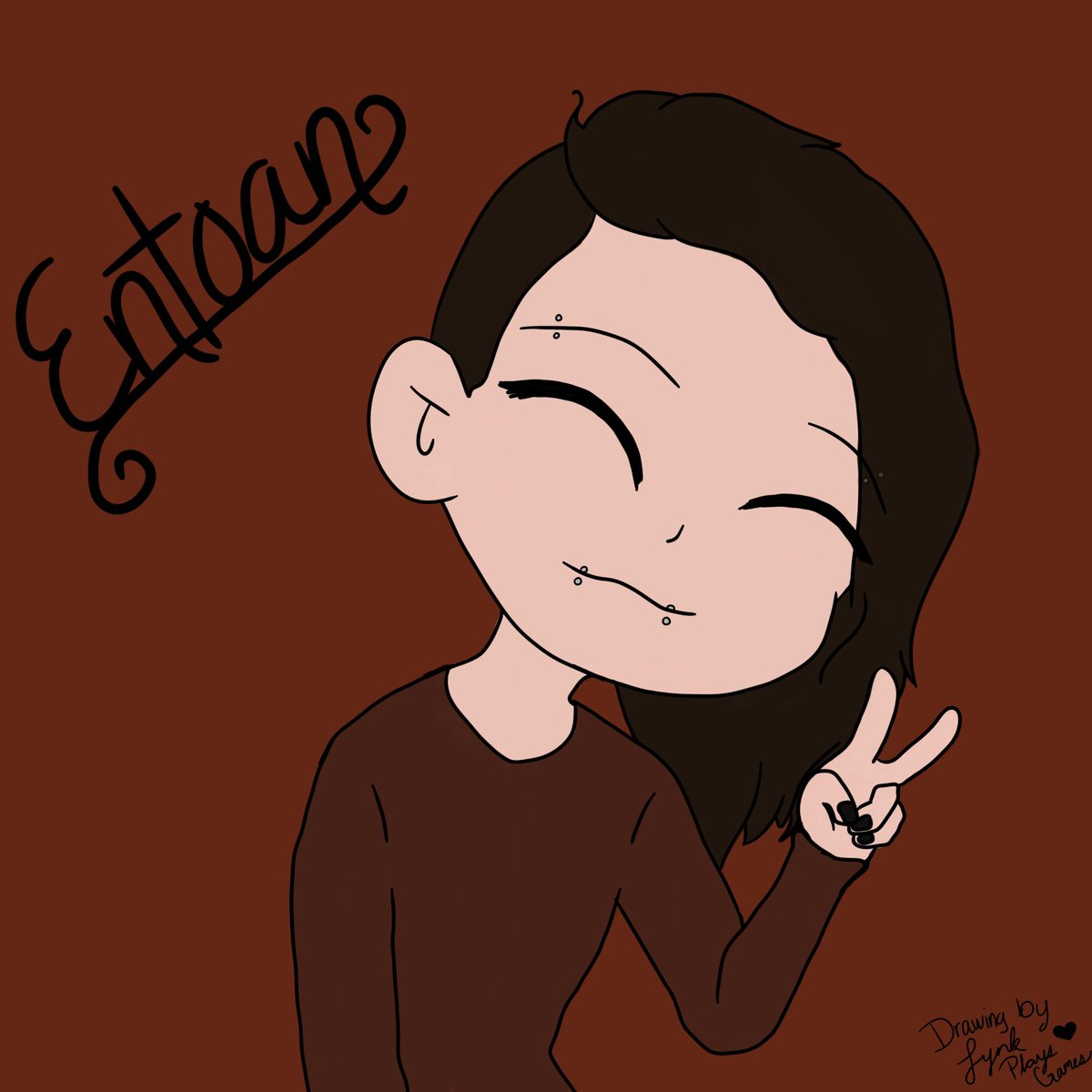 The finished drawing of <a href="/EntoanThePack/">Entoan</a> ❤️