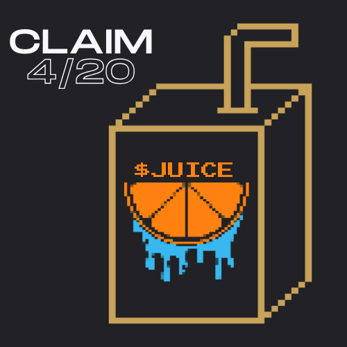 🚨 $JUICE Presale and Airdrop 🚨 Users can claim their $JUICE at aisportspro.com on 4/20 at 4:20pm EST We will be running a 2 day presale on Toucans by @emerald_dao starting 4/18 @ 3pm EST. All proceeds will fund our liquidity pool on @IncrementFi More info 👇