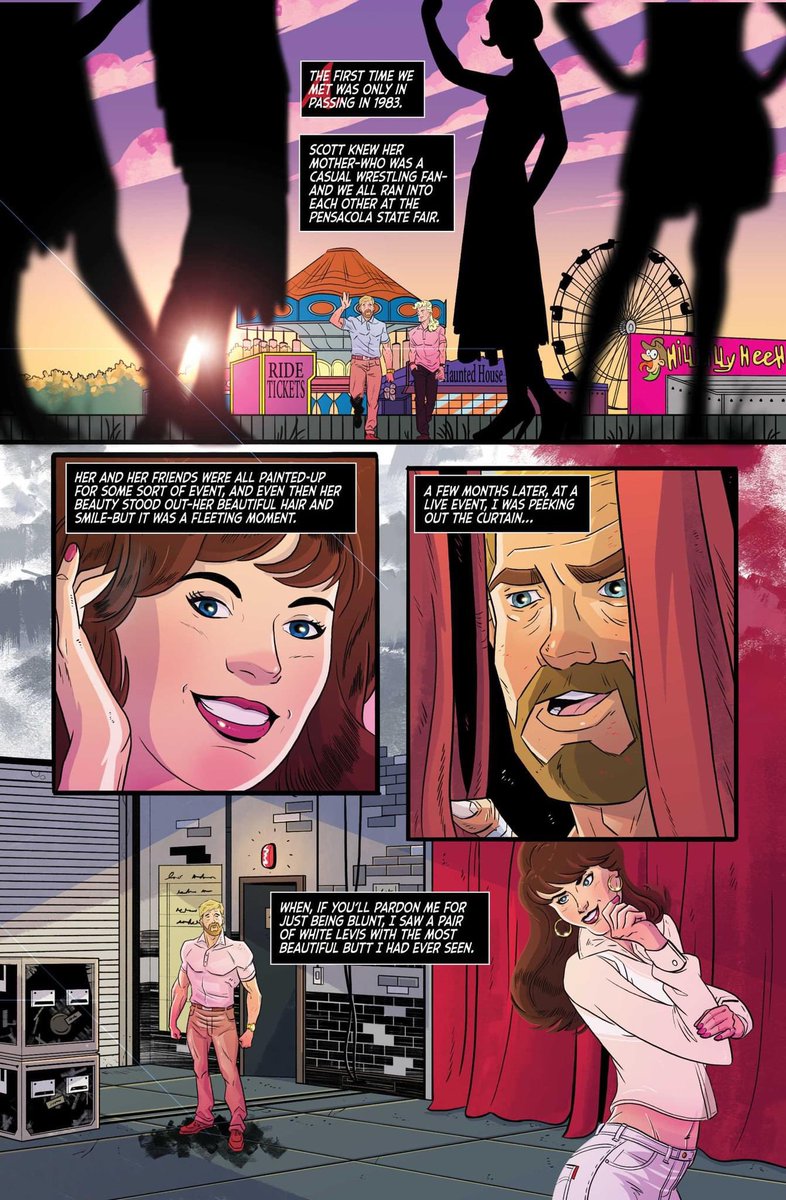 Enjoy the story behind when I first met my lovely wife and many more in the new graphic novel. Order Arn Anderson: My Life as The Enforcer now through Amazon and Barnes & Noble. Amazon: amazon.com/Arn-Anderson-M… B&N: barnesandnoble.com/w/arn-anderson… @DirkManning @SourcePtPress
