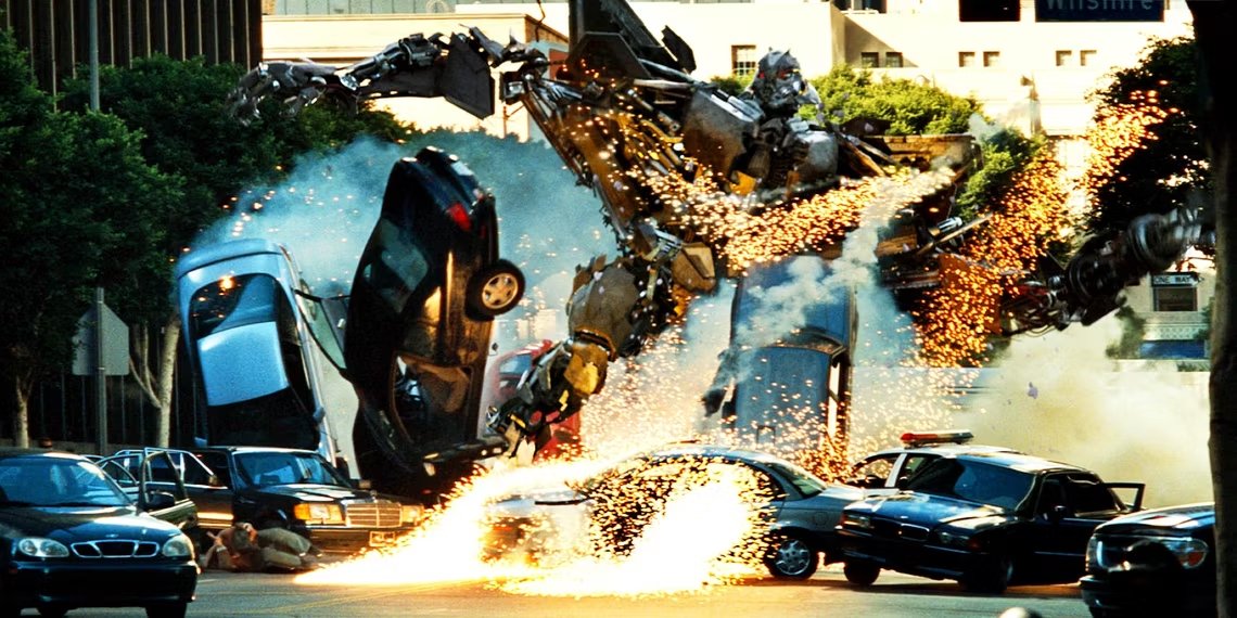 Absolutely. Say what you will about Transformers 2007 but the CGI work is top drawer stuff, even by today's standards.