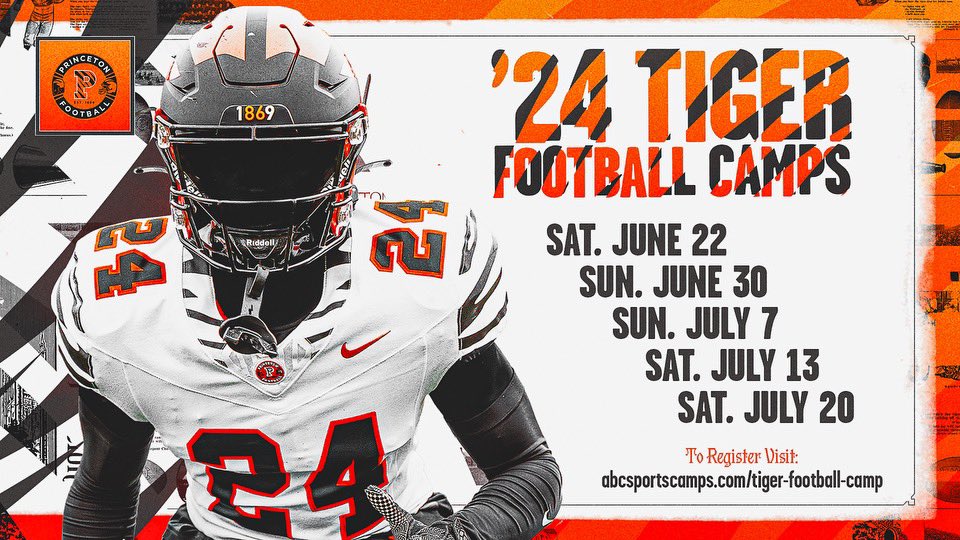 5️⃣ days to compete against the best at Princeton this summer! AM Session- Specialists, OL & DL PM Session- All Skill Positions #JUICE25 #JUICE26 #JUICE27