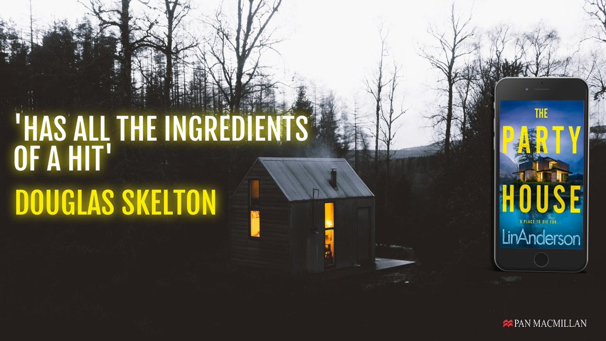 THE PARTY HOUSE - 'The novel’s strength lies in its evocation of a small community and its environs.' viewBook.at/ThePartyHouse  #CrimeFiction #Thriller #ThePartyHouse #PartyHouseBook #LinAnderson