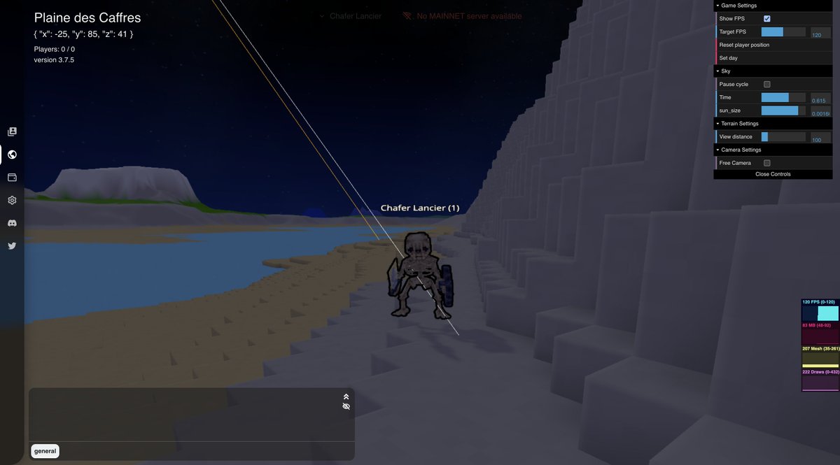 AresRPG's tweet photo. 🚀 Dive into #AresRPG, a cutting-edge Web3 MMORPG where the #SUI is not just a database, but the backbone of our universe! 🌌

🎲 Our server acts as a gamemaster, dynamically mutating characters and minting items, putting gameplay and player interaction first.

🗳️ Support innovation and vote for us in the @ThinkSui Best of Awards! 

👾 Experience the game now: https://t.co/9iFEW3hlFJ
💬 Join discussions on Discord: https://t.co/3YOcvr6bha
🐞 Found a bug? Help us improve: https://t.co/dmS3vjcDq6

#SUI #threejs #MMORPG #ThinkSuiContentCreator #ThinkSuiBuilder