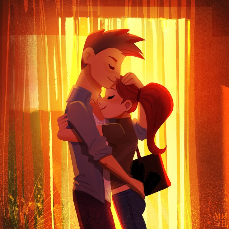 "الحب هو أن يصيبك نوع من الانفصام ،أن تكون عاقلاً مع الكل ومنتهي الجنون مع أحدهم ،هو أن يكون بينكم شيء أوفى من الصداقة وأقرب للقلب ،شيء لا يوصف إلا بالأمان ،بالإدمان ،شخصان مليئان بالأضرار يتركان العالم جانباً."💛