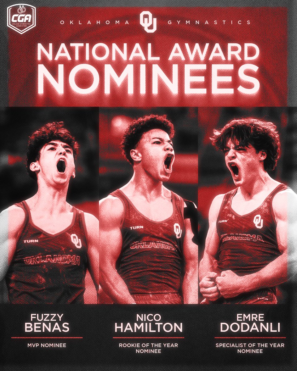 Congrats to our nominees for the @CollegeMGym major annual awards!