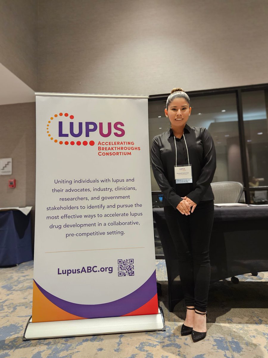.@CaringForLupus is in Bethesda, Maryland today for the Lupus Accelerating Breakthroughs Consortium! So proud of all advocacy work Elizabeth is doing with @LupusResearch. She’s a dedicated caregiver who uses her experience for the betterment of lupus research. #LupusChat