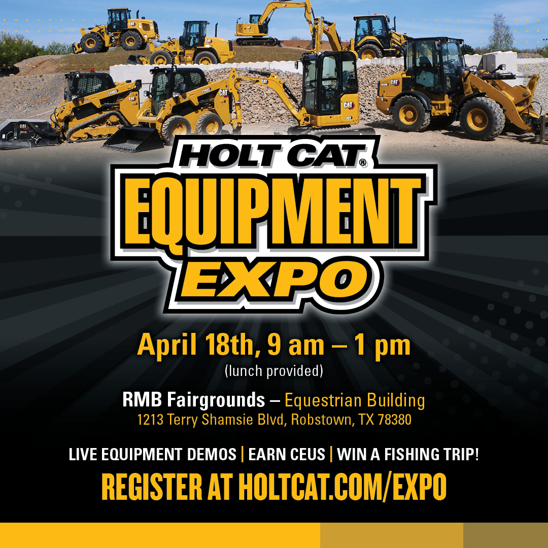 🚜 Exciting News! 🚜
Join us at the HOLT CAT Equipment Expo, where innovation meets reliability! 🎉 Discover cutting-edge machinery and meet industry experts!
 🗓April 18th
⌚ 9am-1pm
📍 Richard M Borchard Fairgrounds