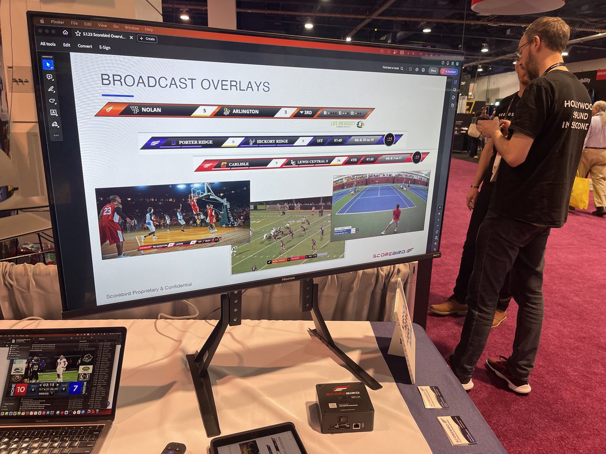 newbluefx's tweet photo. N-A-B is rockin!
If you haven’t yet, come check us out:
South Upper, Booth SU4077
#NewBlueCaptivate #NewBlueFusion #Scoreview #Scorebird #NAB2024 https://t.co/HC0JgbkgXG