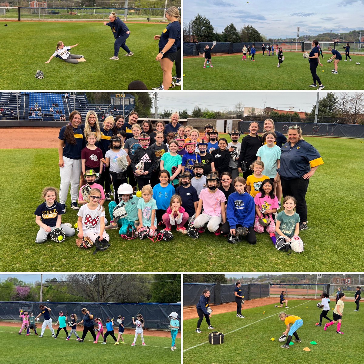 𝘾𝙝𝙖𝙧𝙡𝙚𝙚 𝘾𝙡𝙞𝙣𝙞𝙘 @ETSUFans, just a reminder our free clinic will be held tomorrow night (Tuesday this week) from 6-7p at Betty Basler Field… It’s open to children grades K-6 #BeGreat