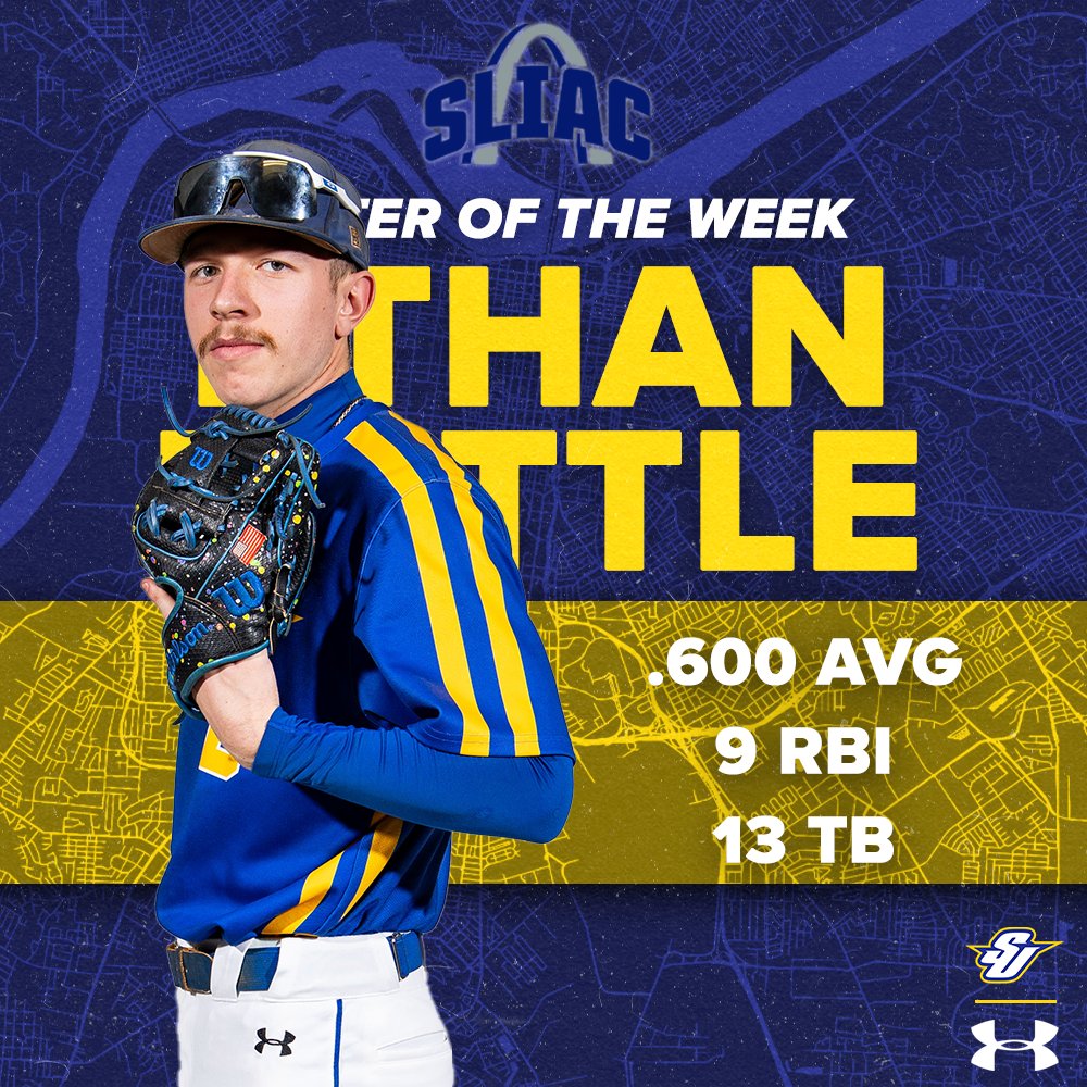 HONORS | Ethan Tuttle earns SLIAC Hitter of the Week! 📝tinyurl.com/yszrydk2 #SU502 | #DIII50