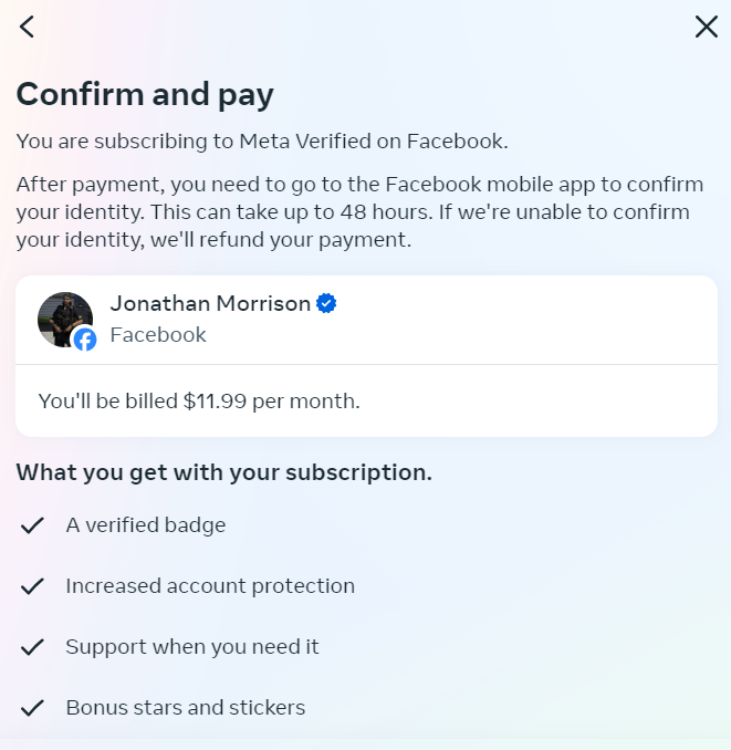 Y'all complain about Twitter Blue but y'all not complaining about Facebook Verification? Facebook is