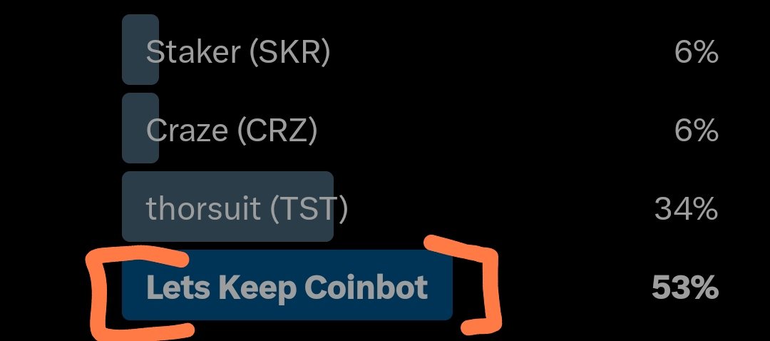 DavidInGeneva's tweet photo. Alright folks ... we will change "Coinbot" for "Lets keep coinbot".
It is a big long for me but the majority spoke ... Are we not listening !?
@TeamCoinbot
#thorchain #rune #eth #forgemarketplace #crypto https://t.co/45gViGn43G