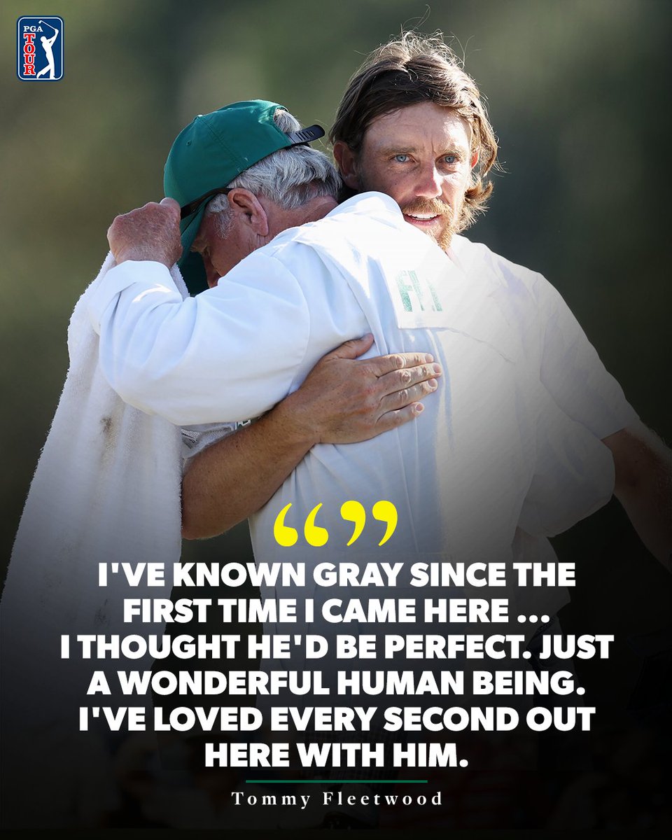 A local caddie guided @TommyFleetwood1 to his career-best finish at the Masters. 

Augusta National’s Gray Moore was on Fleetwood’s bag en route to a T3 last week.