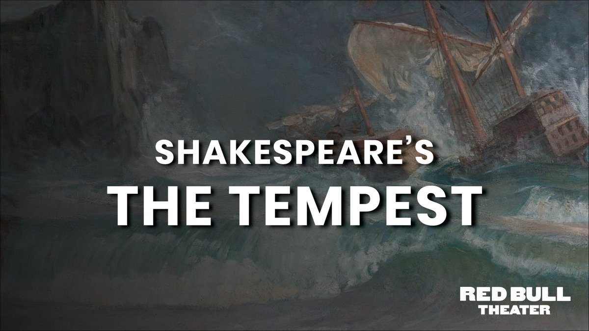 THE TEMPEST is a magical story of old endings and new beginnings - the perfect way to celebrate Red Bull Theater's two decades of innovative classical theater. Join us on MONDAY, APRIL 29 as Shakespeare weaves a powerful spell of reconciliation with spirits, monsters, and fools.