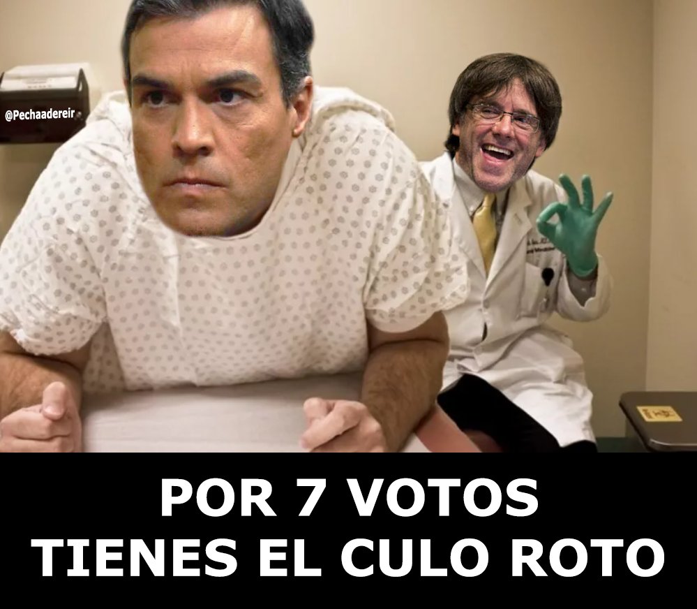 Por 7 votos .... jajajajajaja Toma 5ª