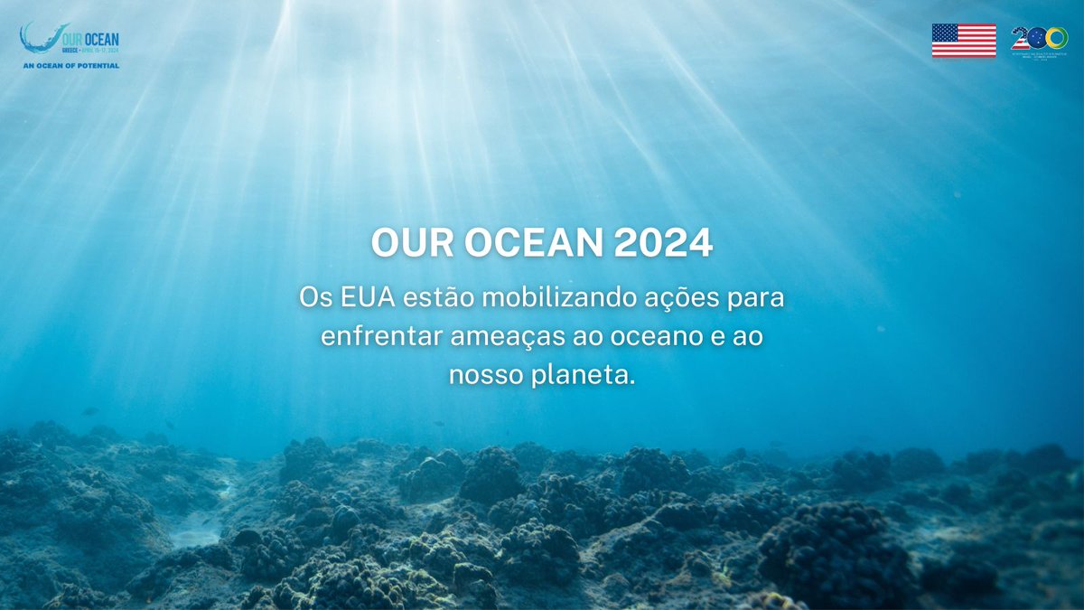 O oceano nunca sentiu tanto os efeitos da crise climática. A Conferência Our Ocean 2024 é uma oportunidade para que países de todo o mundo façam anúncios concretos para ajudar a proteger nosso oceano e promover a resiliência oceânica e costeira diante dos impactos climáticos.