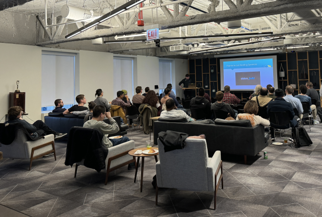 karljax's tweet photo. Slalom Build hosts Chicago Python Meetup! https://t.co/NAHfQwX3zI https://t.co/mEPeYYznQX