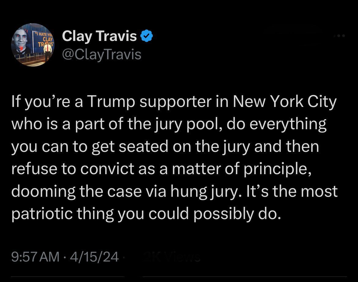 jimwito's tweet image. @FBI @TheJusticeDept 
Isn’t even encouraging this illegal?
Jury tampering? Encouraging crime?
Just shows the #Trump #Cult is filled with immoral people.
@CNN @FoxNews @NEWSMAX @MSNBC 
#NotChristian