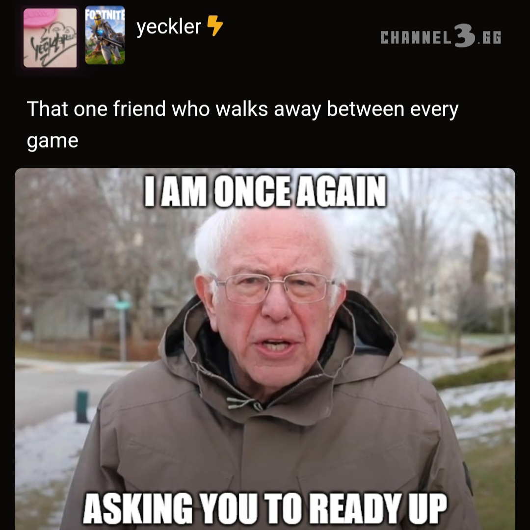 channel3gg's tweet photo. Let's go, ready up! https://t.co/pZ9dcNUDJs