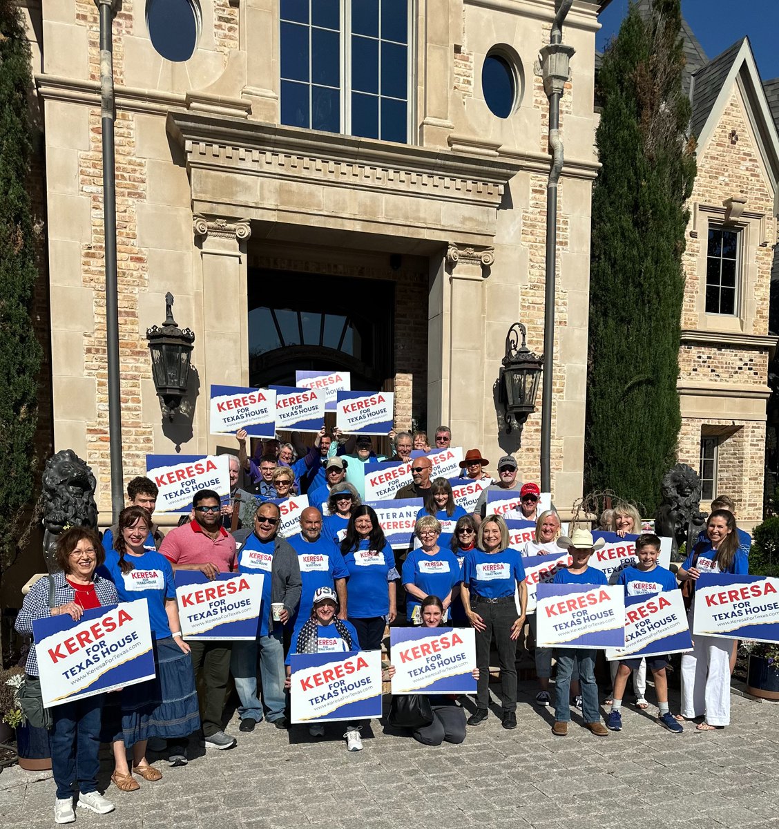 KeresaForTexas's tweet photo. And we're off!
Our volunteer kickoff meeting was a huge success!
Let us know if you are willing to volunteer.
If you would like a yard sign, we will have it delivered asap!
Visit our website: https://t.co/lvochaxqu5, or email us at keresa@keresafortexas.com! https://t.co/rX3q6MVqfQ