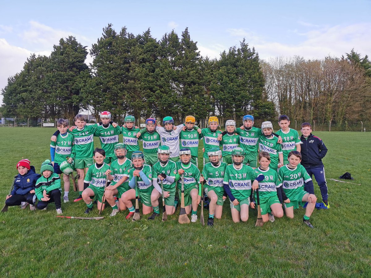 U13B Hurling Championship FT @HurlingUnderage @wtnsgaa 3-05(14) @SOBGAA 3-06(15) Great 2nd half from our lads. Keep it going. Well done to Smith O Briens