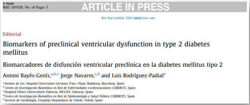 Tema para la discusión del lunes: ¿hay que medir #péptidosnatriuréticos (#PN) a todas las #personas con #diabetESP?🩸 ¿Es algo que hacemos por rutina en consulta o no?🧐 Este paper de 2022 plantea la monitorización al menos de forma anual en #DM2: 🔗doi.org/10.1016/j.rec.…