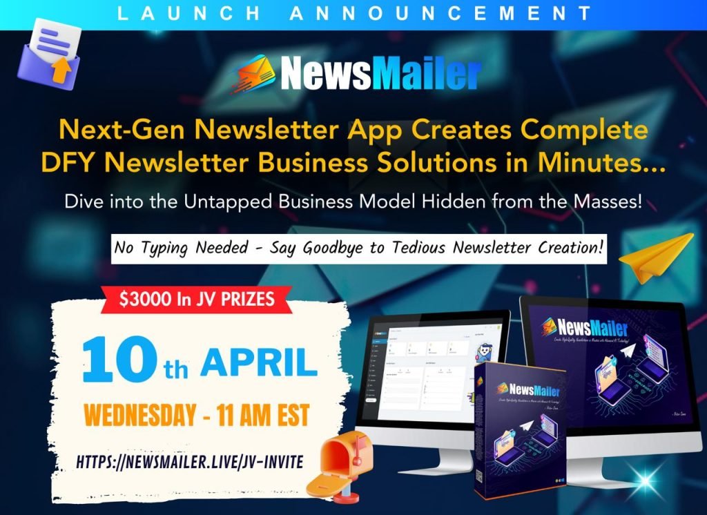 NewsMailer Review, OTOs – Creates Complete DFY Newsletter Business Solutions in Minutes #blogengage @monopolyswapped marketingsharks.com/newsmailer-rev… RT @blogengage