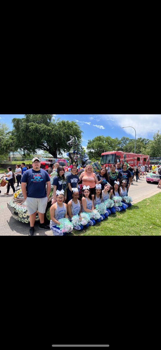 WestburyMagnet's tweet photo. Congrats to our Arts students and Ms. Tarkington for participating in the Houston Art Car Parade this weekend! We came home with a win! Great experience for our students! @HoustonISD @HISDChoice https://t.co/uG1Rq1zO4x