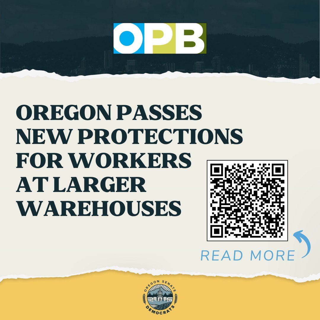 Every Oregonian deserves safe, fair conditions at work! #orpol #orleg tinyurl.com/2d9v4yaf