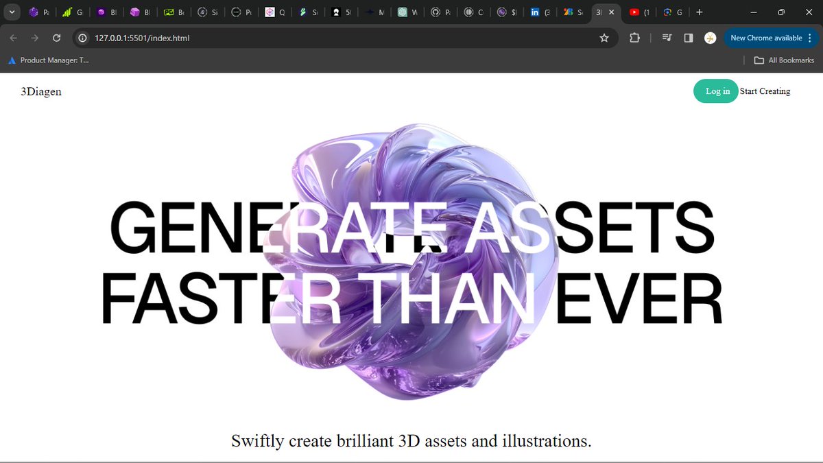 BIGF00T_DEV's tweet image. Day 6 of my web design challenge is a wrap! ๐ Progressing steadily and staying motivated. Can't wait to see where this journey takes me! Check out the latest updates on my GitHub: bigfoot-01.github.io/3Diagen/
#WebDesignChallenge #Day6 #GitHub