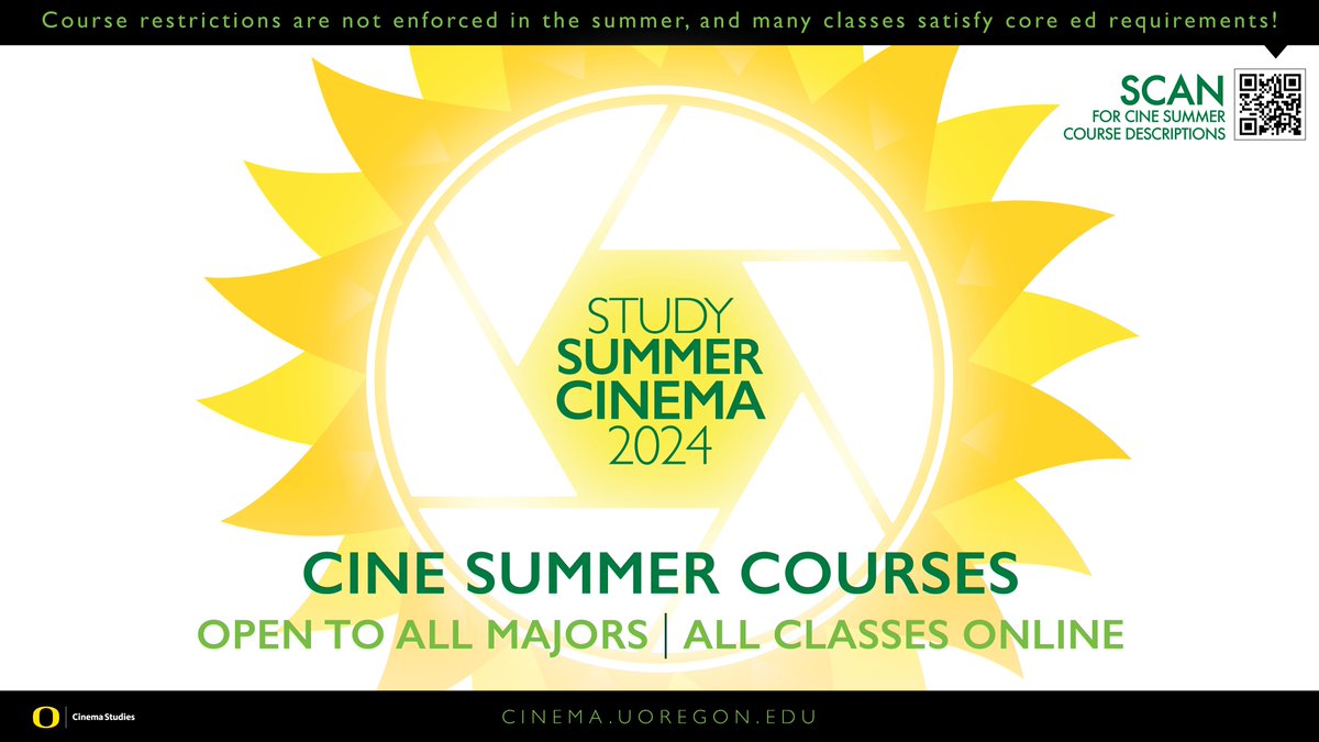 UO Cinema Studies tweet media