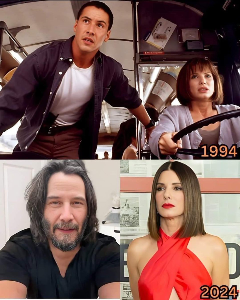 SPEED (HIZ TUZAĞI)
Keanu Reeves, Sandra Bullock

30 yıl geçmiş!