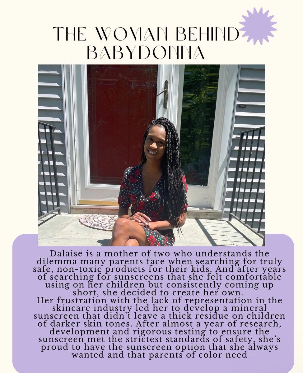 Today’s Member Monday Spotlight is Dalaise Hickey, Founder of BabyDonna! 

To support, visit BabyDonna.com 🧴

#MembershipMonday #MemberSpotlight #NBMBAA #TheBlackMBA #blackexcellence #womeninbusiness #womenempowerment #business #blackownedbusiness #blackownedbusinesses