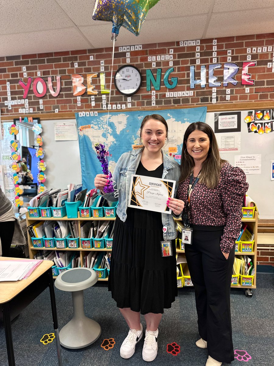 ChouteauSchool's tweet photo. We are so proud to announce that Paige Kutey has been chosen to be a Demo teacher next year for Guided Reading! She’d applied, worked hard, & demonstrated her rockin Guided Reading skills with our district leaders! Congratulations, @PaigeKutey!
@NKCSchools https://t.co/TlYgwuLhZV