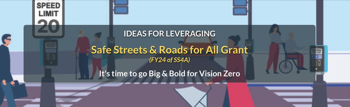 Did you know: Even if your community received #SS4A @USDOT funding, it can apply again to advance #VisionZero? SO much planning & demonstration $$ available! See our tips: visionzeronetwork.org/resources/safe…
