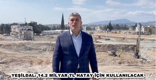 AK Parti Hatay Milletvekili Av. Adem Yeşildal, Dünya Bankası’ndan gönderecek 14.2 Milyar TL’lik kredinin Hatay için kullanılacağını söyledi. Haber link: hatayhabergundem.com/yesildal-14-2-…