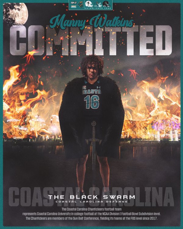 #AGTG Committed!!🏝<a href="/Coach_Naivar/">Craig Naivar</a> <a href="/Coachtimbeck/">Tim Beck</a> <a href="/CoastalFootball/">Coastal Football</a>